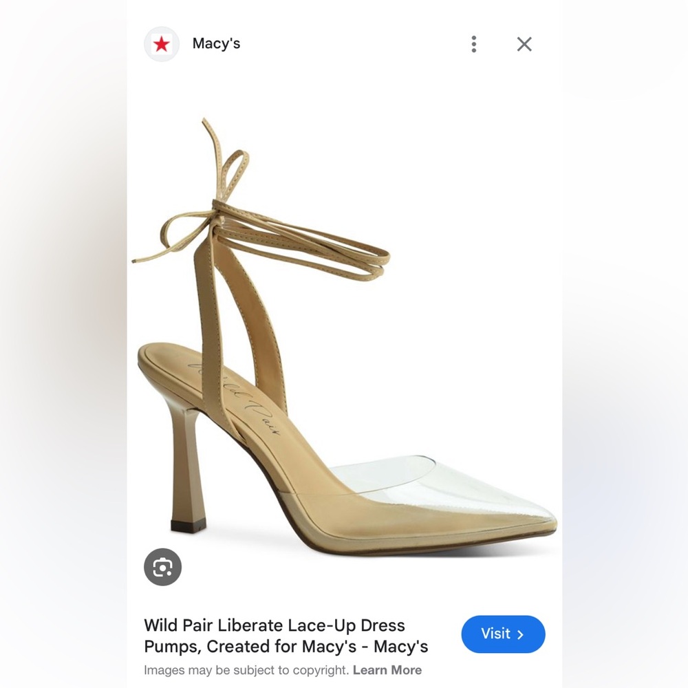 New Without Tags Liberate lace up heels